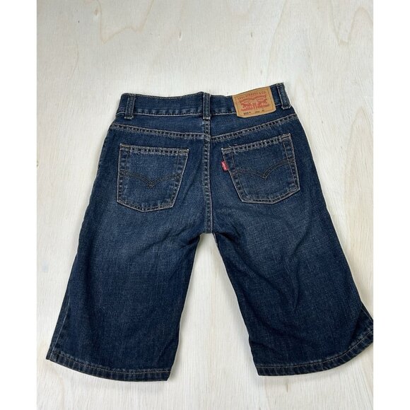 LEVIS 505 Womens  denim shorts Size 10R W 25 Blue - Picture 6 of 13